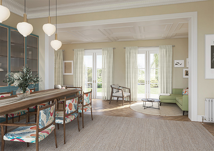 Sahara Voile, Metallic Pearl Grey - Made to Measure Curtains - Image 8